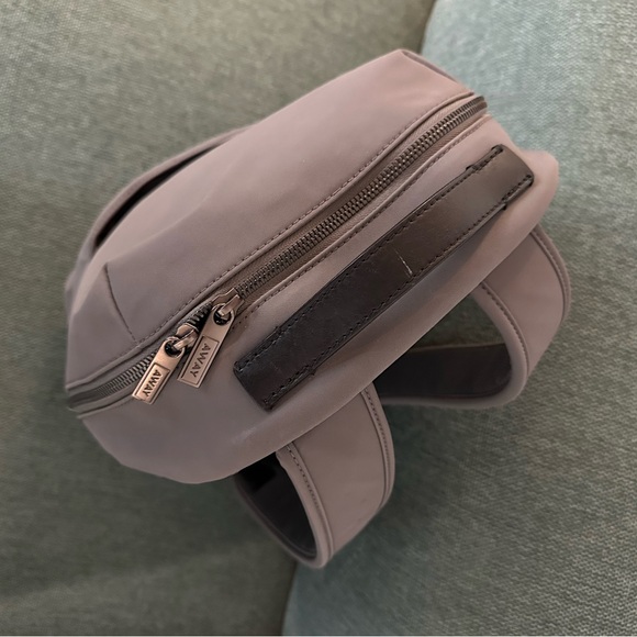 AWAY Everywhere Zip Backpack - Grey - Small Laptop Backpack - Picture 7 of 12